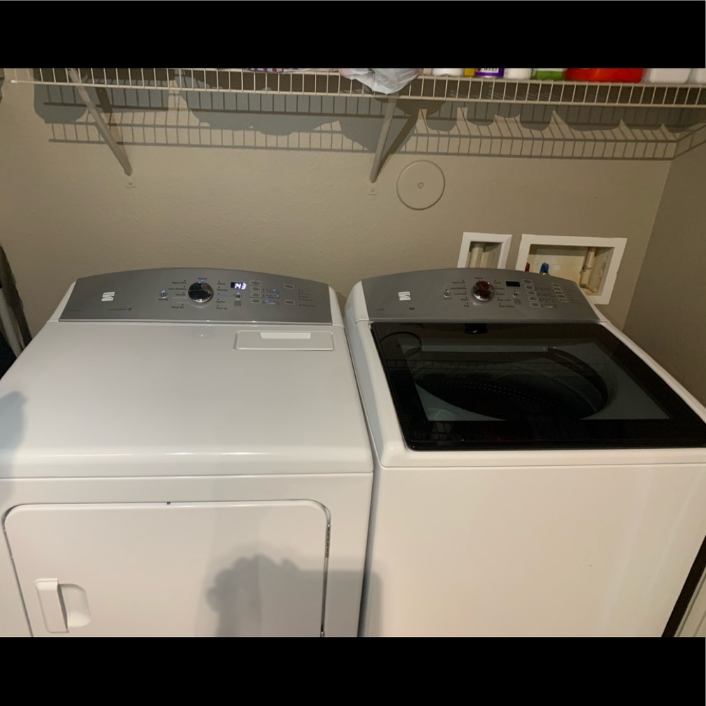 Kenmore Washer and Dryer